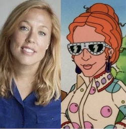 AK Freeland and Miss Frizzle