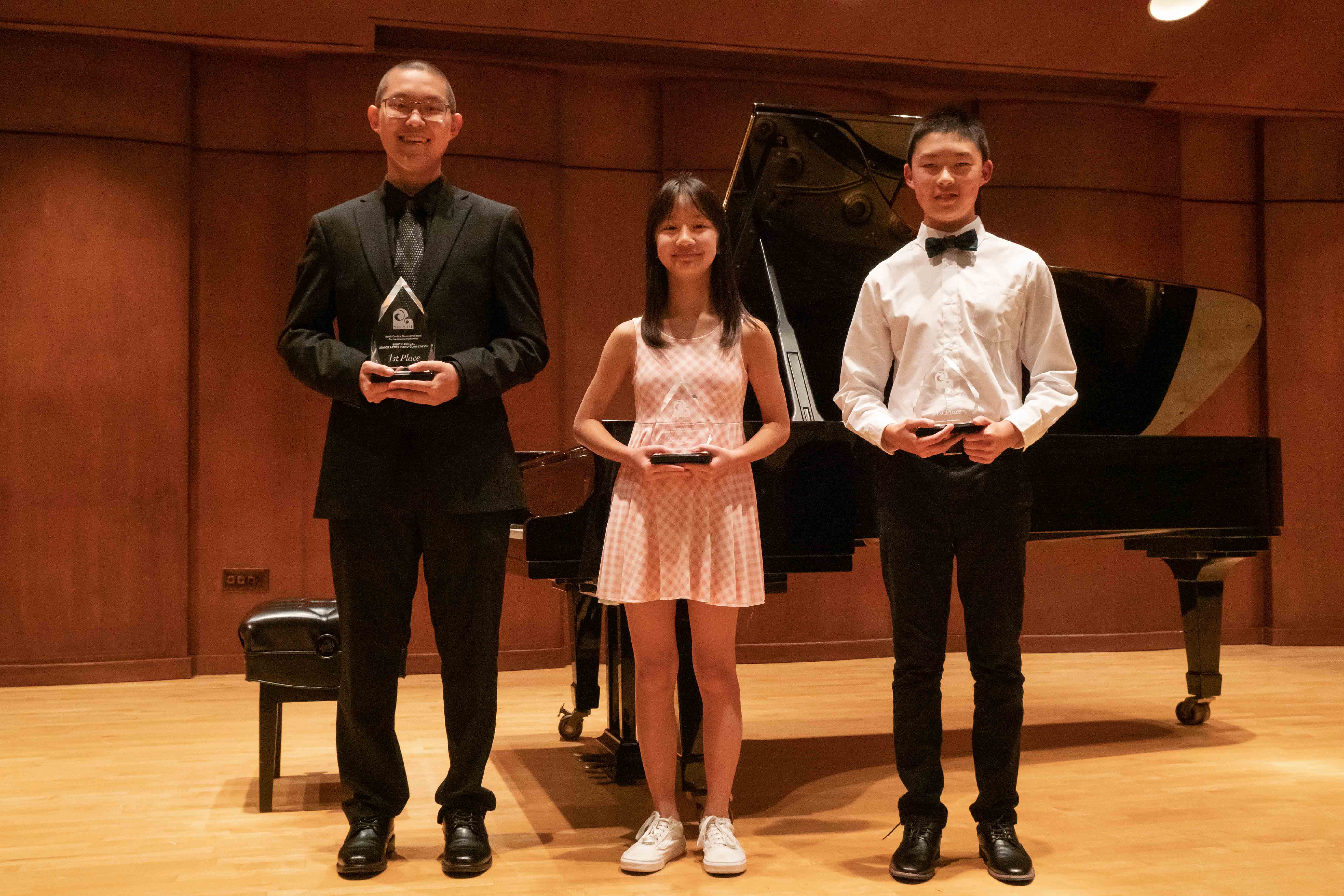 Winners of the piano competition