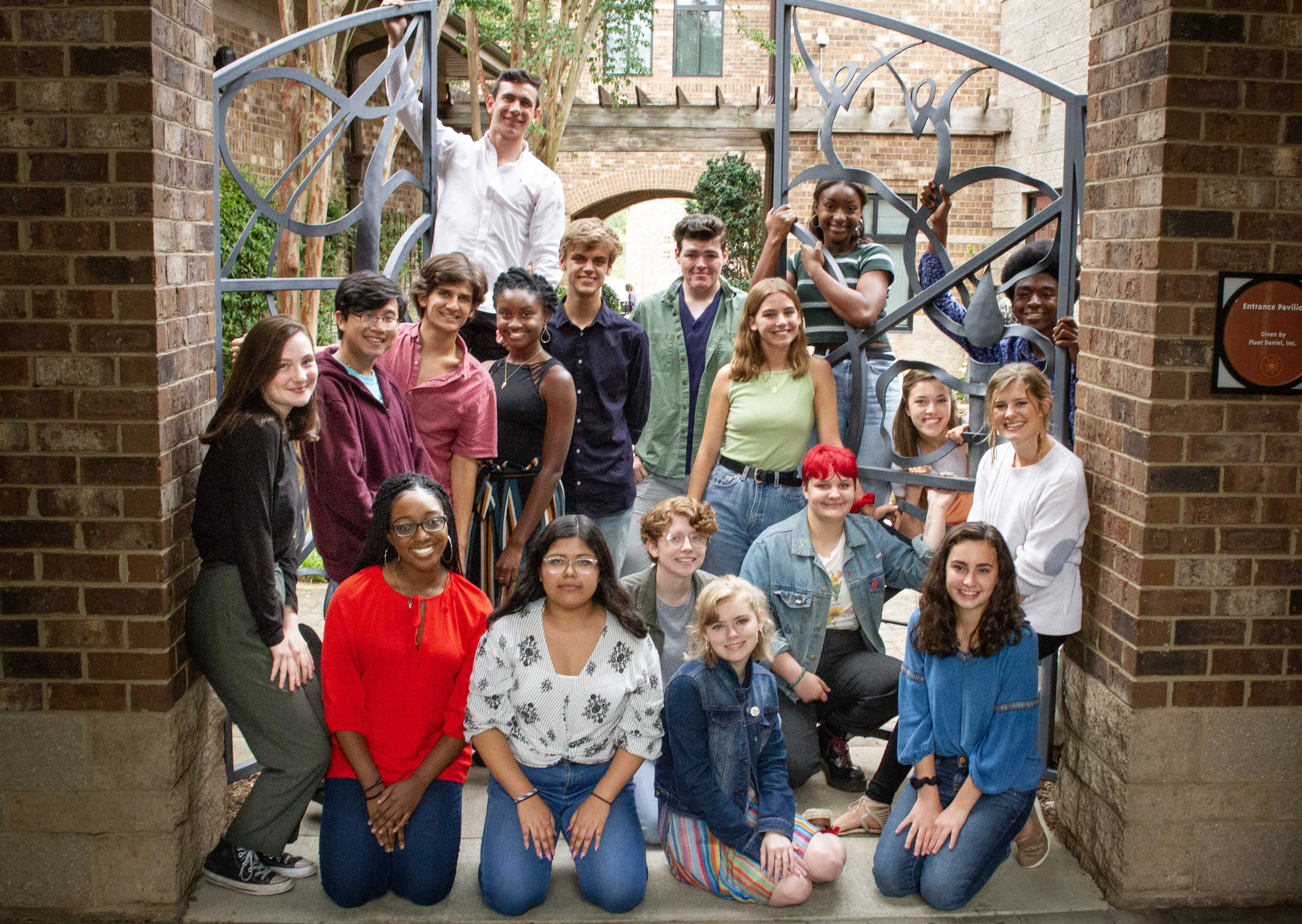 Governor's School for the Arts and Humanities student ambassadors photo